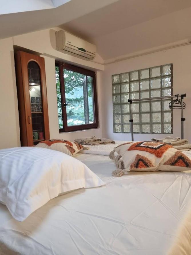 Amazing Sea-Mountain Valley View House With 3 Terraces And Huge Chill Gardens, 5Min From The Sea! Bribir  Kültér fotó